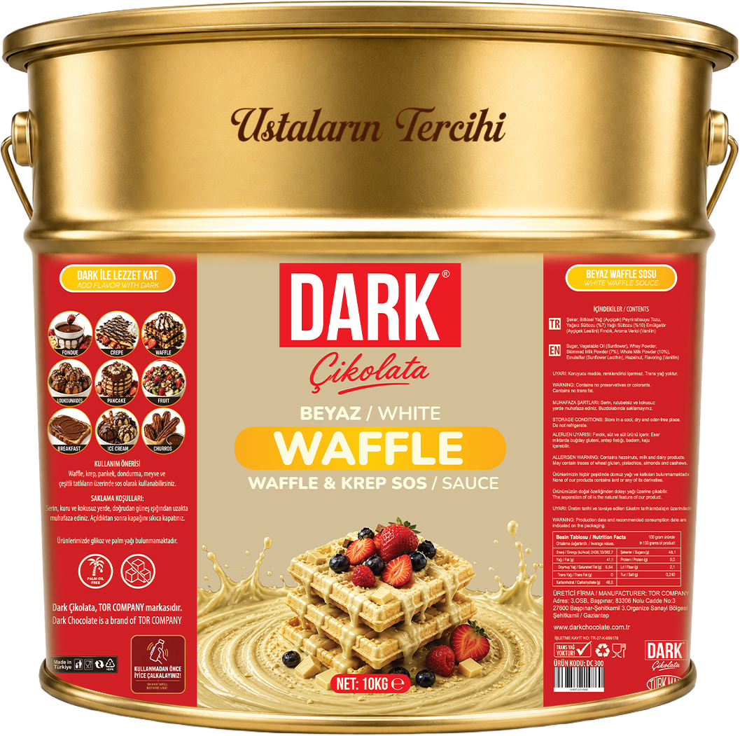 BEYAZ WAFFLE SOSU | 10 KG