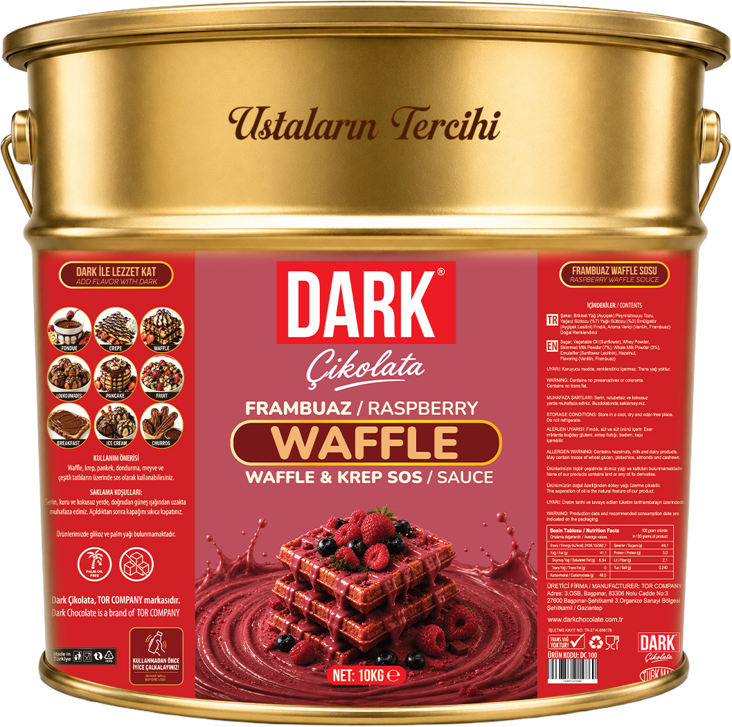 FRAMBUAZ WAFFLE SOSU | 10 KG