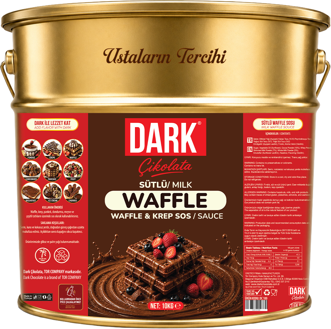 SÜTLÜ WAFFLE SOSU | 10 KG